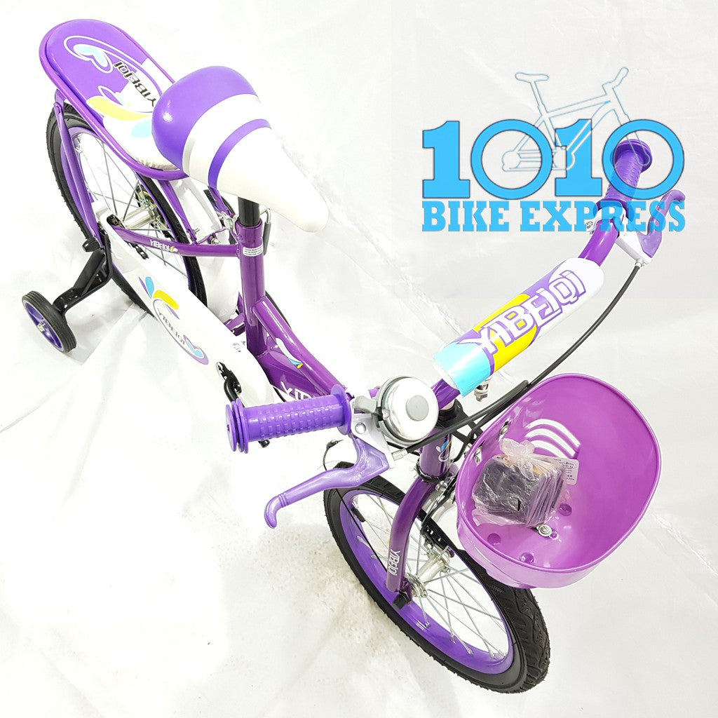 Yibeiqi Kiddie Bike Kids Girls Bicycle