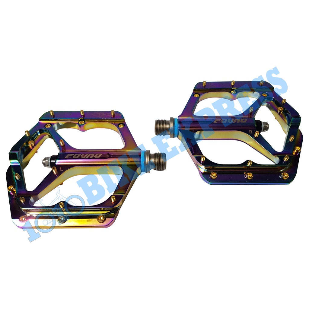 Fovno Cnc Oil Slick Pedal For Bicycle