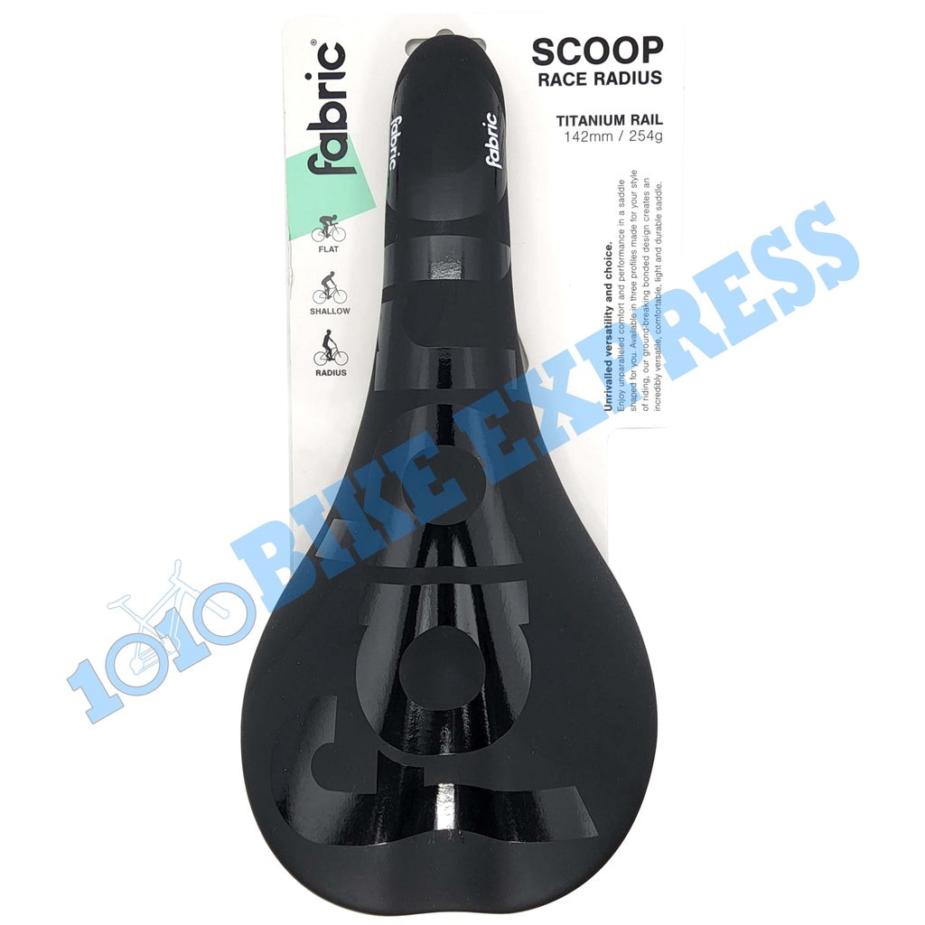 Fabric Saddle scoop race radius shallow magic line s Cromo And Titanium Rail Tri Elite Pro