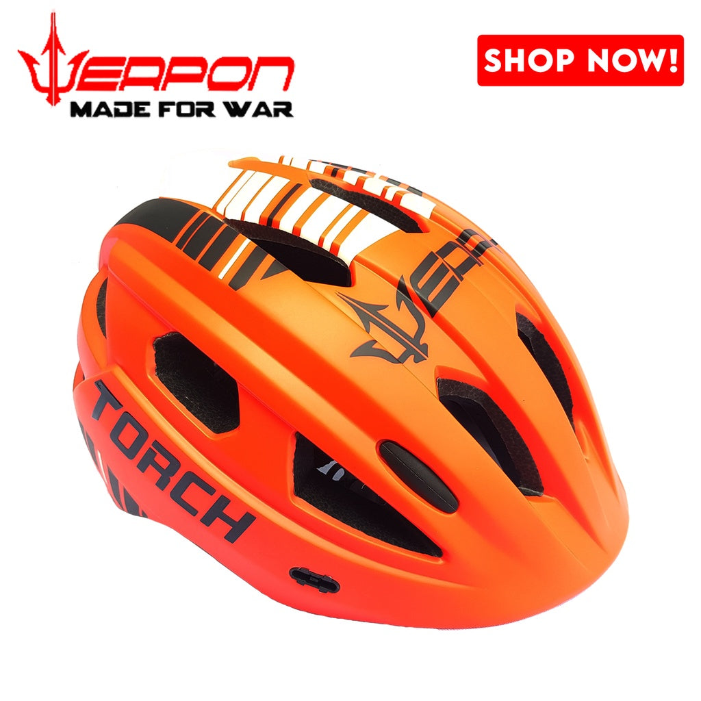 Weapon Mountain Bike Torch Helmet