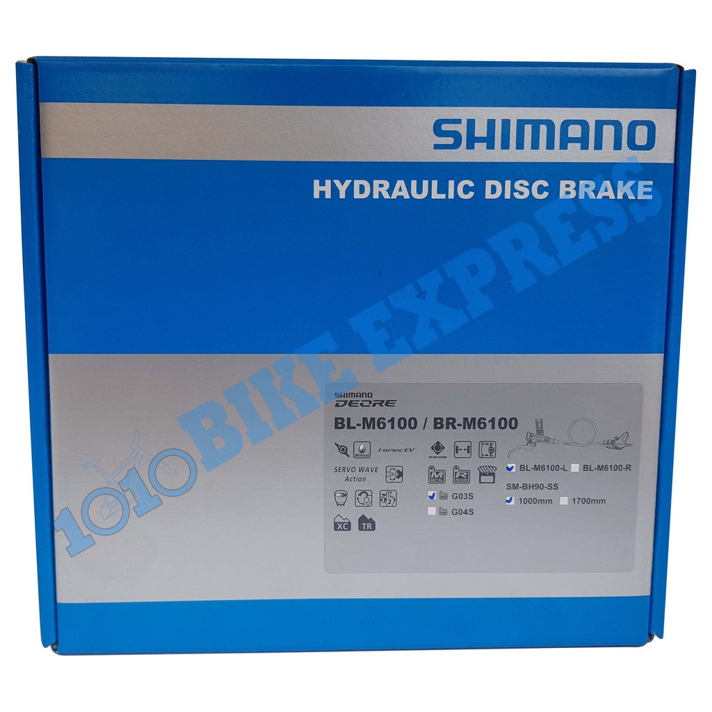 Shimano Deore Hydraulic Disc Brake Bl-M6100 Series No Rotor