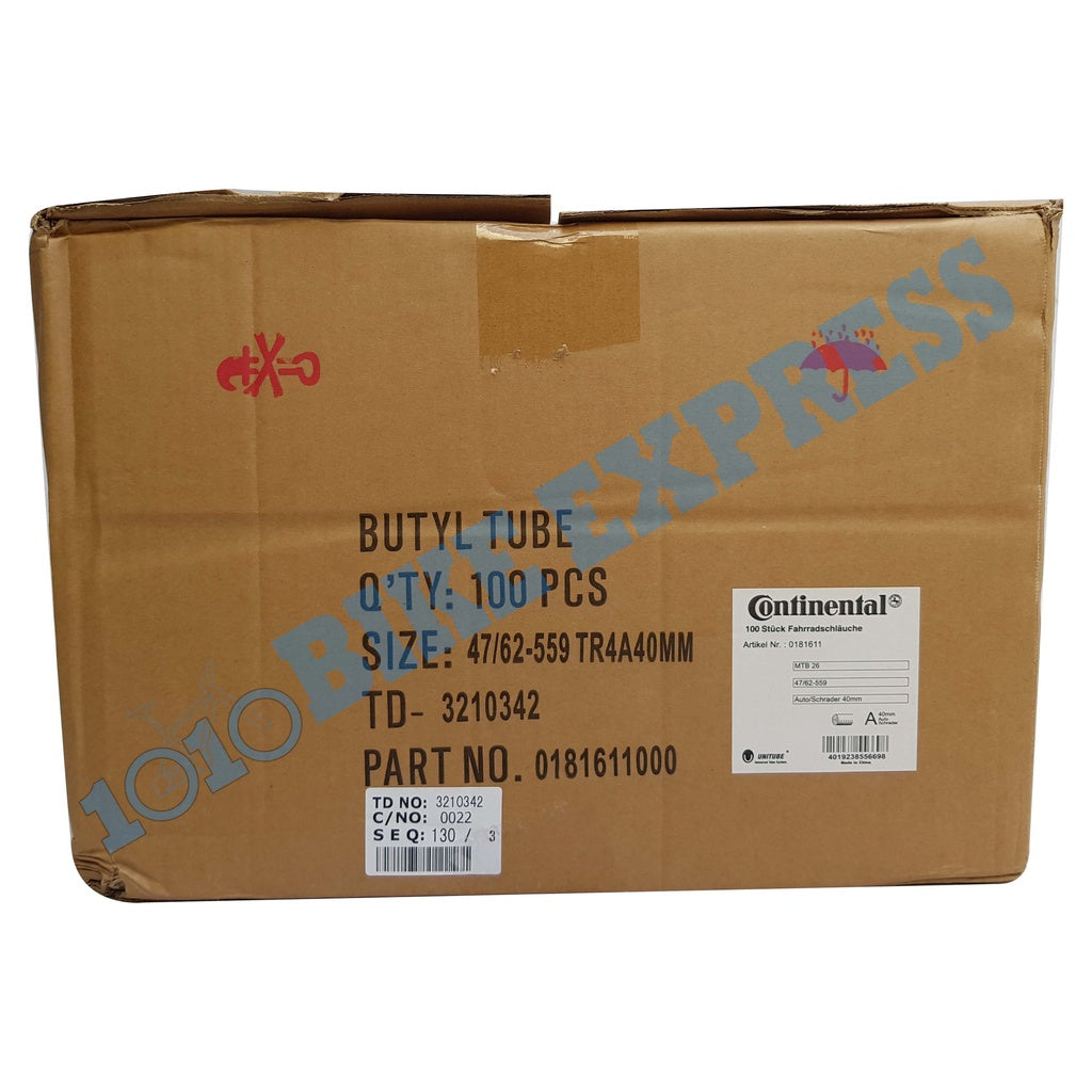 Continental Inner Tube MTB 26 1.75-2.5 40mm Av Shrader Wholesale Price