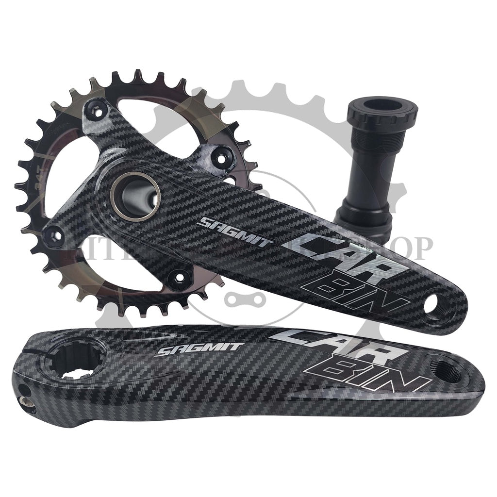 Sagmit Carbin Crankset Hollowtech MTB 34t
