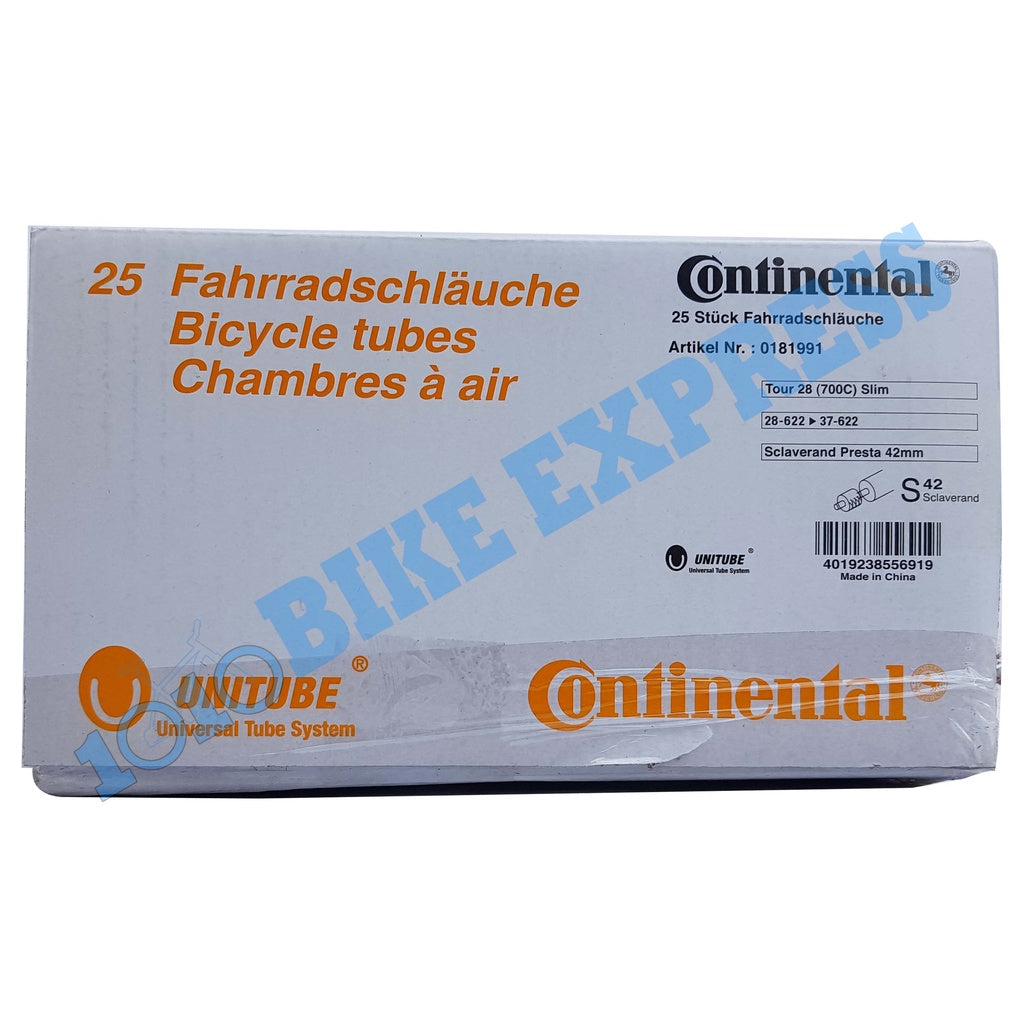 Continental Inner Tube Tour 28 700c Slim 28c - 37c 42mm Wholesale Price