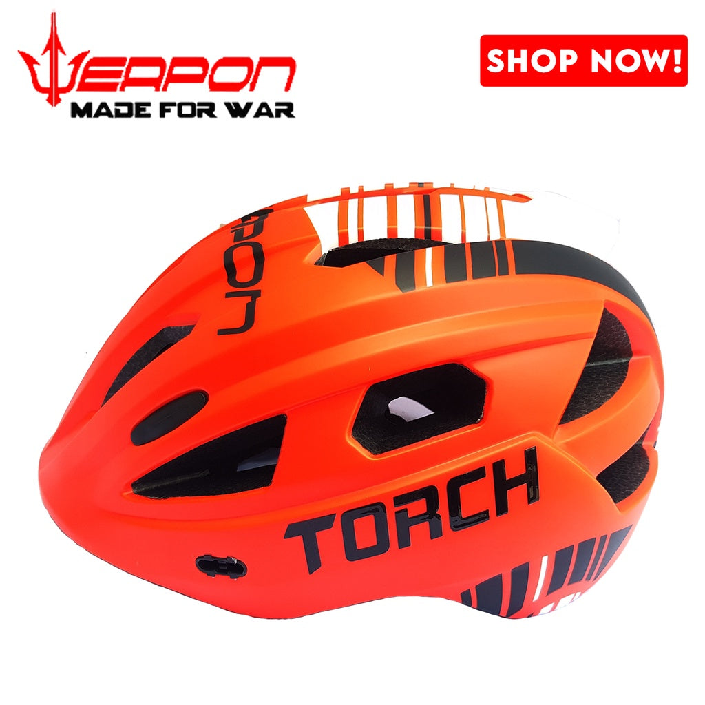 Weapon Mountain Bike Torch Helmet