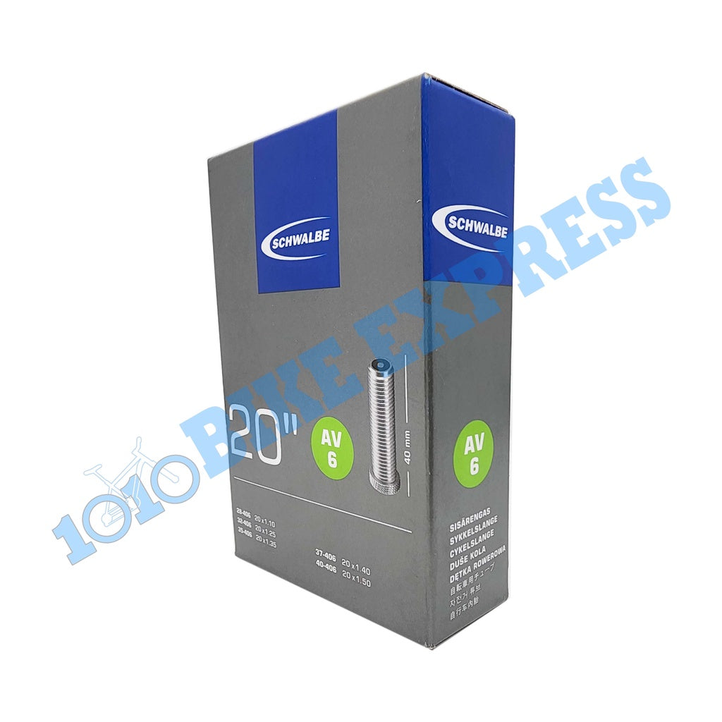Schwalbe Inner Tube Presta And Shrader Sv12 Sv13 Sv15 Av12