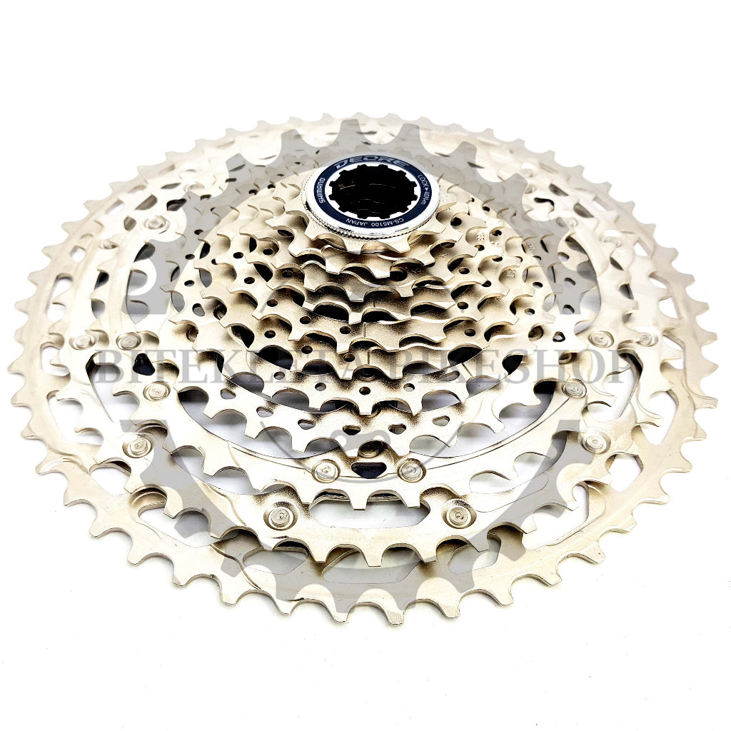 Shimano Deore MTB CS-M5100 11S AND CS-M6100 12S MICROSPLINE