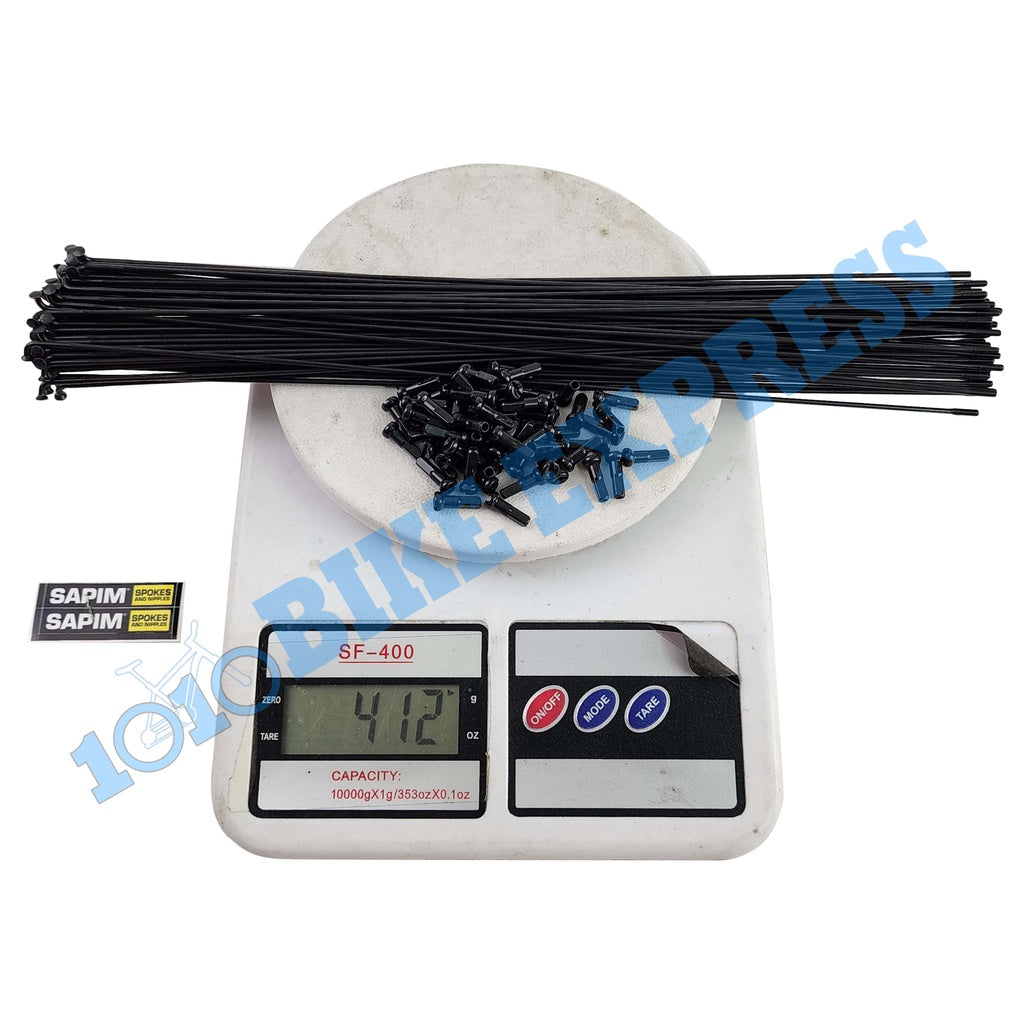 Speed One Soldier Stainless Spokes And Nipples 64pcs Made By Sapim