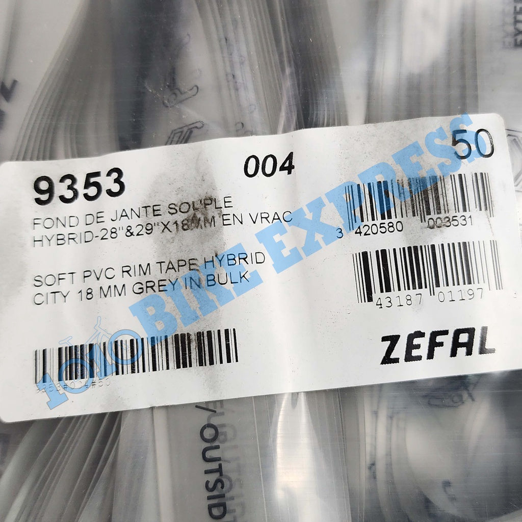 Zefal Pvc Rim Tape Sold Per Piece