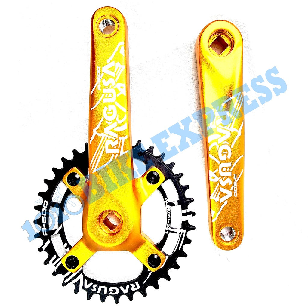 Ragusa R-500 R-600 R-50 (1x) R-550 R-650 (2x) Crank Square Type 34t 36t ragusa r50