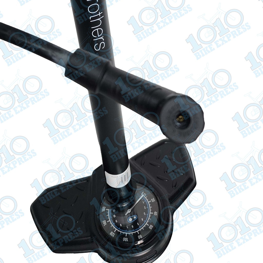 CRANK BROTHERS GEM & SAPPHIRE FLOOR PUMP 160PSI /11 BAR CRANKBROTHERS