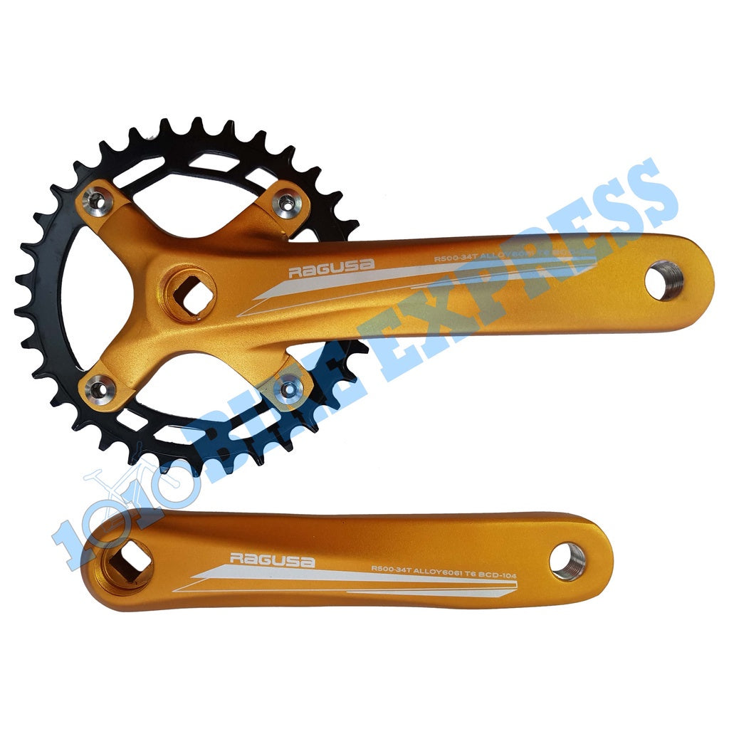 Ragusa R-500 R-600 R-50 (1x) R-550 R-650 (2x) Crank Square Type 34t 36t ragusa r50