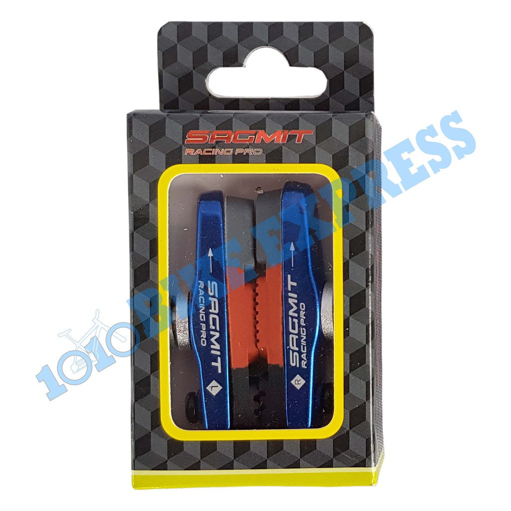 Sagmit Racing Pro Road Bike Alloy Holder Brake Shoe V Pads Cycling