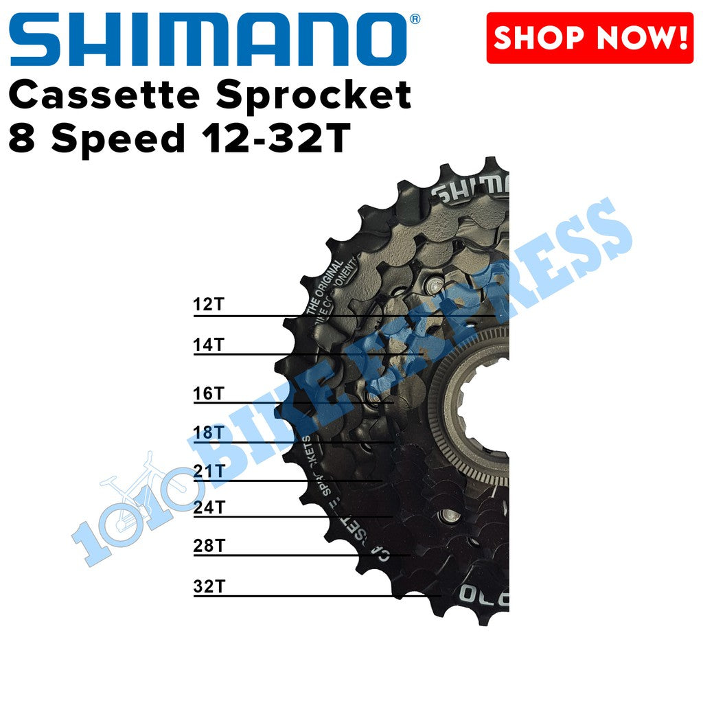 Mountain Bike Shimano Hg200 Cogs Sprocket 8speed 12-32t