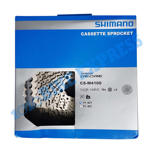 Shimano Deore Cassette Sprocket Cs-M4100-10 Speed 11-42t