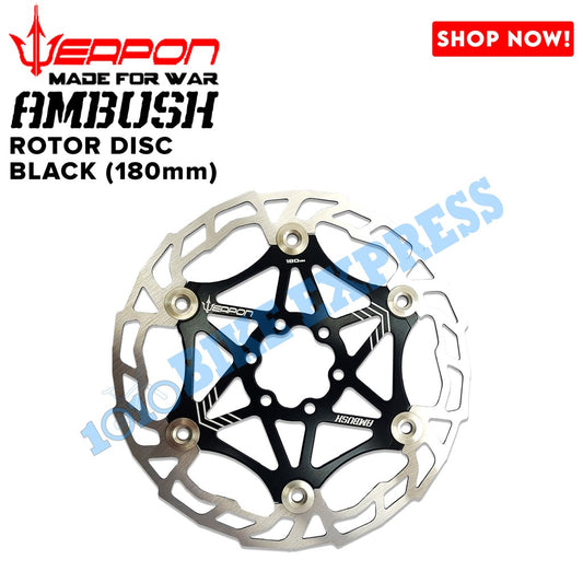 Weapon Mountain Bike Ambush Rotor Bolt Type 160 180mm Per Piece