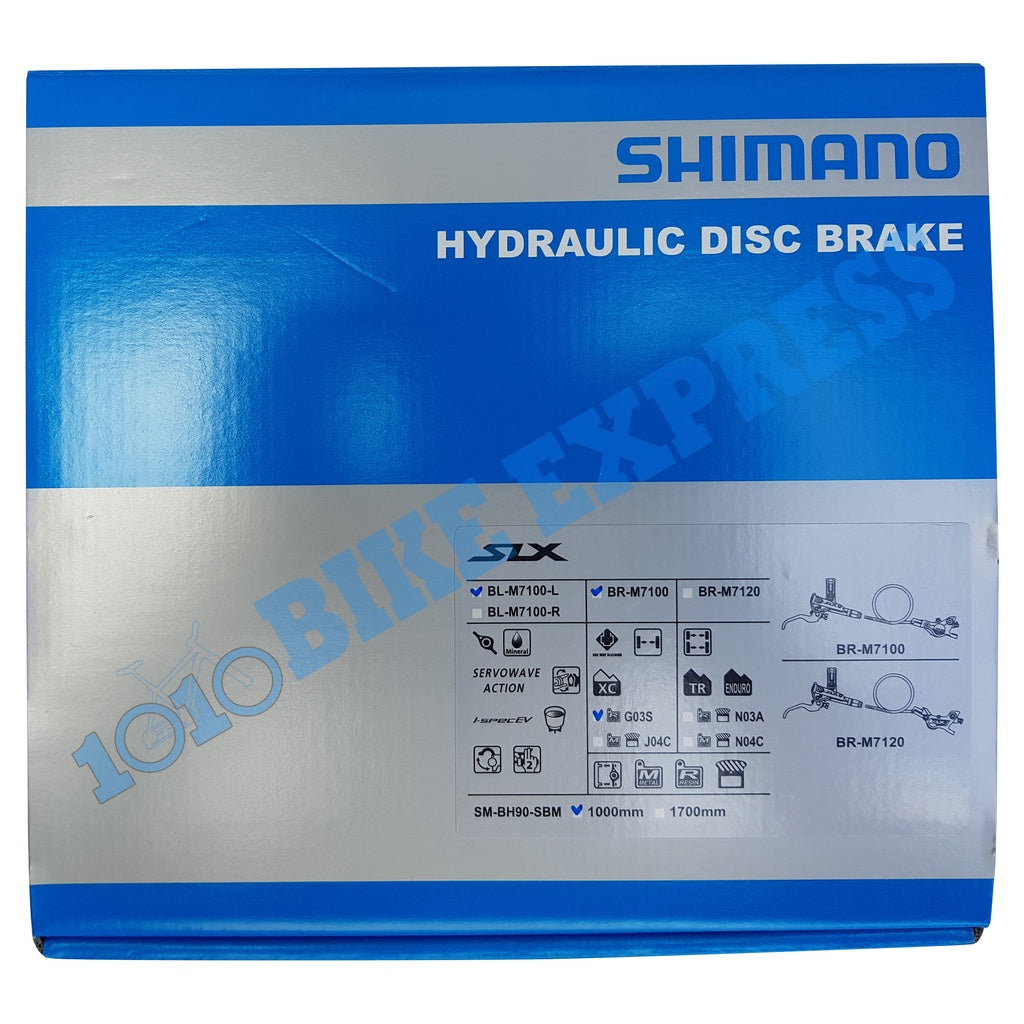 Original Shimano SLX M7100 Brakeset For Mountain Bike BL-M7100-L/R BR-M7120 Hydraulic Disc