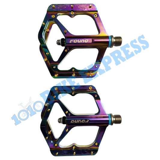 Fovno Cnc Oil Slick Pedal For Bicycle