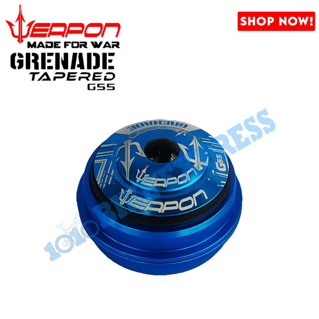 Mountain Bike Weapon Grenade Headset Integrated Tapered