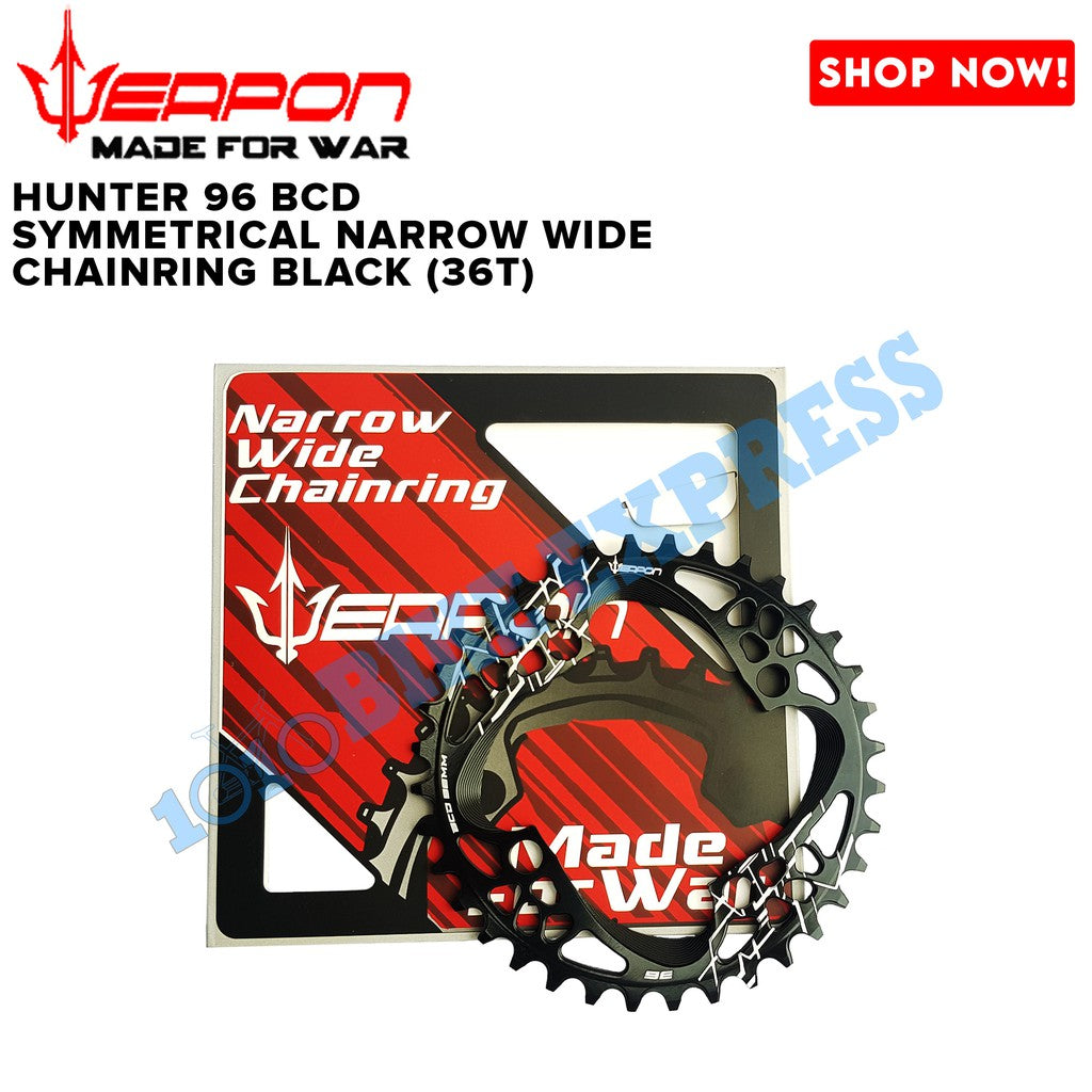 Weapon Chainring 96bcd 34 36 38t Chain Ring