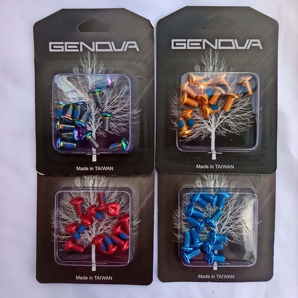 Genova Bolts Stem Caliper Rotor