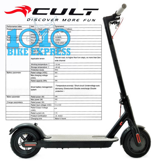 SALE! SALE! SALE! Electric Scooter Cult 30kmh Maxspeed
