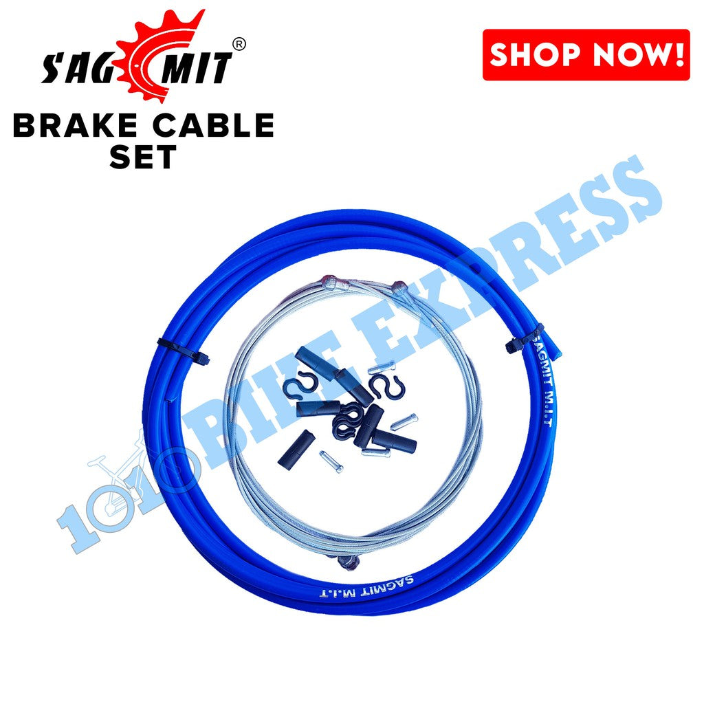 Sagmit Brake Cable Set Available In 5 Different Color Mountain Road Bike BMX
