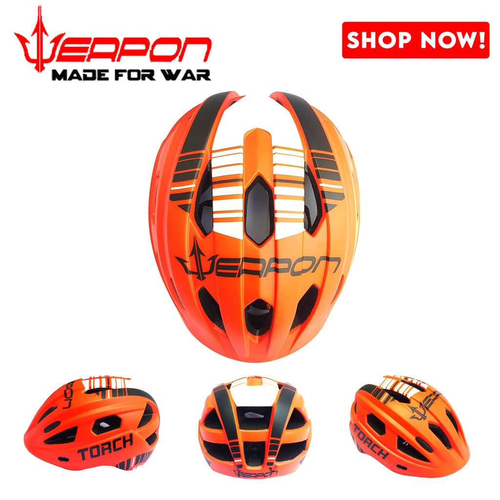 Weapon Mountain Bike Torch Helmet