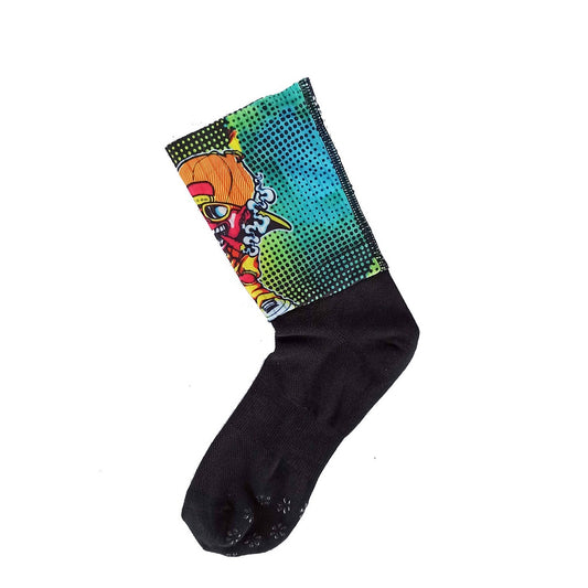 Seer Lycra Silicone Socks Colored And Oil Slick Legit