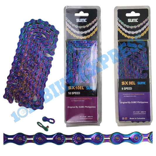 Sumc Oil Slick 8s 9s 10s Chain For Bicycle MTB Mountain Bike Roadbike
