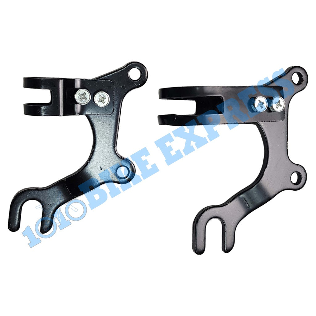 DISC BRAKE CALIPER BRACKET FRAME AND FORK PER SIZE