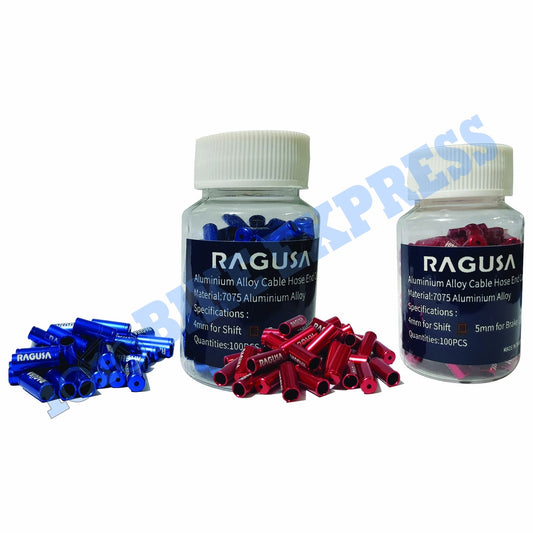 Ragusa Aluminum Alloy Cable Hose End Cap Stopper Per Bottle