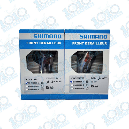 SHIMANO DEORE FD-M4100-M 2X10 & FM5100 11S