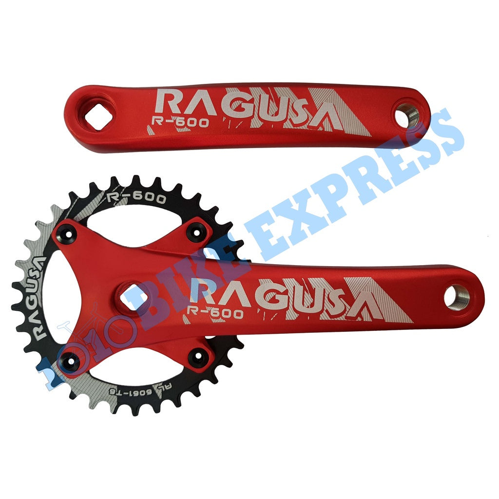 Ragusa R-500 R-600 R-50 (1x) R-550 R-650 (2x) Crank Square Type 34t 36t ragusa r50