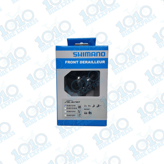 SHIMANO ALIVIO FD-M3120-M 2X9 SIDE SWING W/ 31.8MM ADAPTER IND. PACK