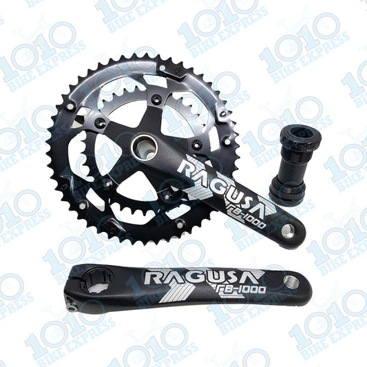 RAGUSA RB-1000 HOLLOWTECH 2X CRANK AND Ragusa Rbh-1000 Hollowtech Crank For Raod Bike Rb