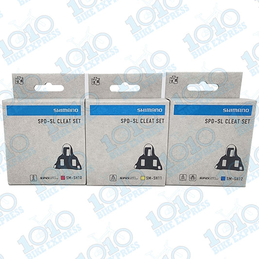 Shimano Cleats Attachment SPD SH 10 SH 11 SH 12 Yellow Red Blue SPD-SL SH10 SH11 SH12