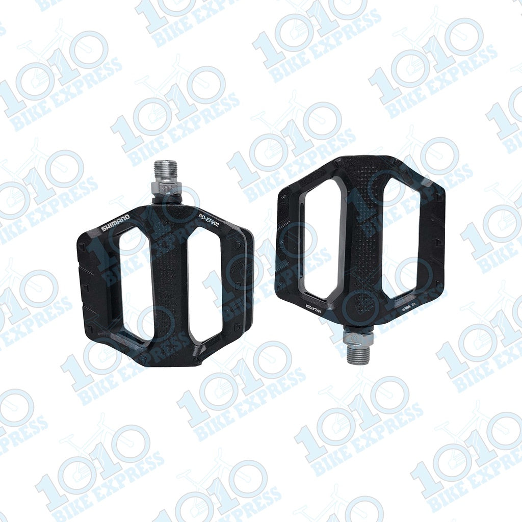 pd-ef202 pedal SHIMANO PD-EF202 FLAT BIKE PEDAL – 1010 Bike Express