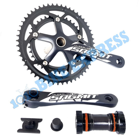 Sagmit Ultralite 3.0 Crankset Ultralight Racing Pro 3.0 36-52T 170mm Road Bike