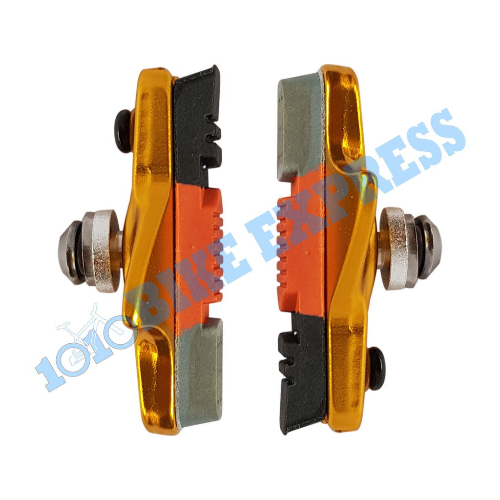 Sagmit Racing Pro Road Bike Alloy Holder Brake Shoe V Pads Cycling
