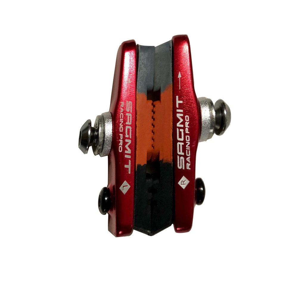 Sagmit Racing Pro Road Bike Alloy Holder Brake Shoe V Pads Cycling