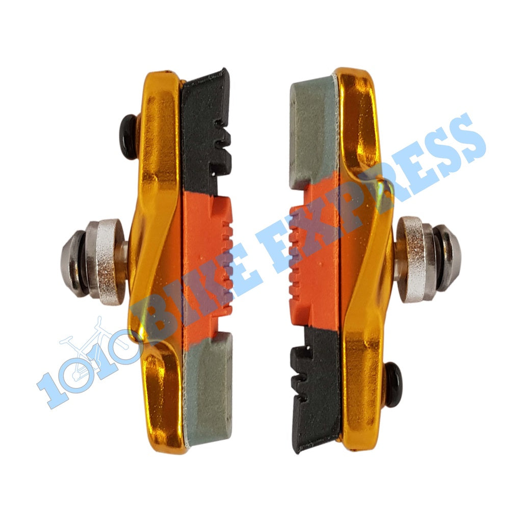 Sagmit Racing Pro Road Bike Alloy Holder Brake Shoe V Pads Cycling