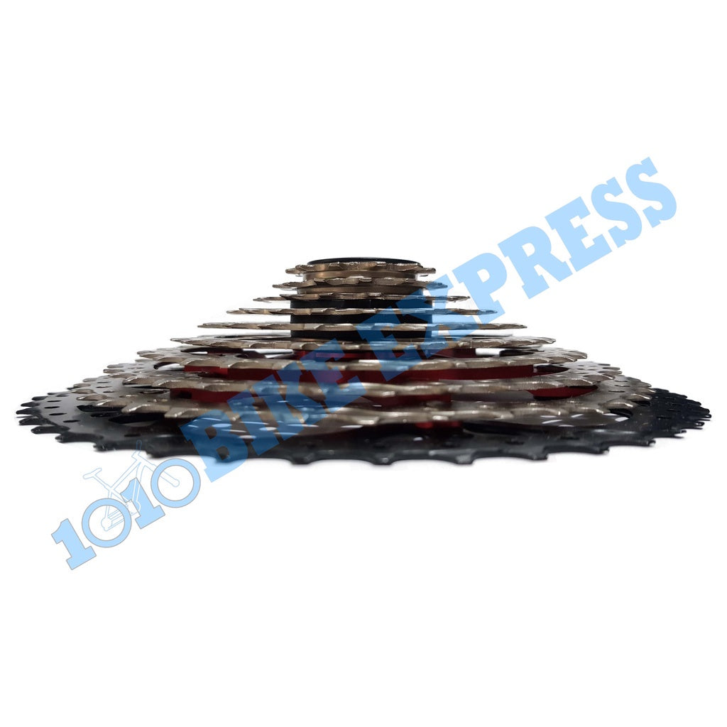 Sagmit Cassette 10 Speed Titanium Color Cogs For Mtb Bicycle Mountain Bike Sprocket