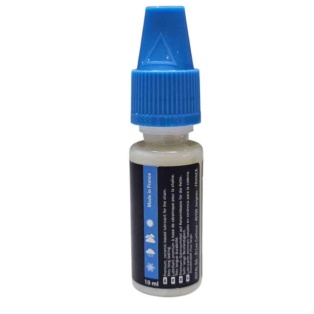 ZEFAL EXTRA WET NANO CERAMIC CHAIN LUBE 10ML LUBRICANT FOR BICYCLE CHAIN